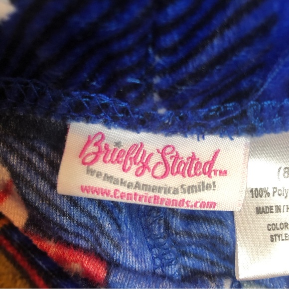 Briefly Stated Women’s PJ Pants  Size M (8-10) - Picture 2 of 8